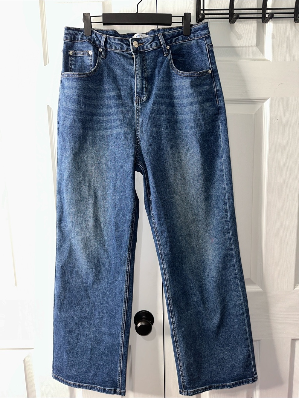 HDLTE wide leg denim jeans